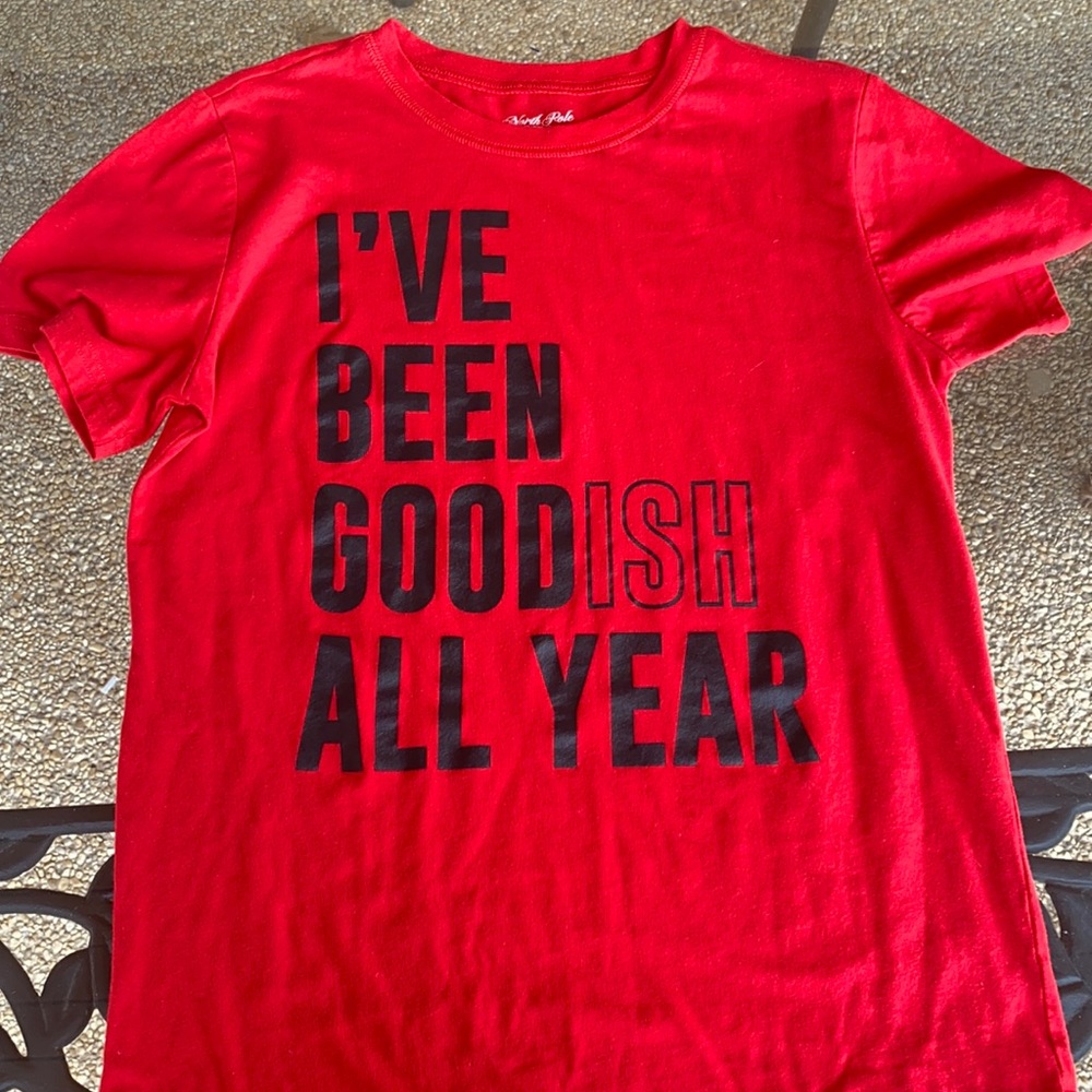 I’ve Been Goodish All Year Girls Shirt